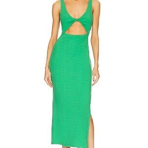 L SPACE - Nico Ribbed Midi Dress